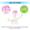 GANPUB Pink Artificial Simulation Glowing Jellyfish Suitable for Fish Tank