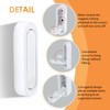 teasteam Foldable Wall Hooks 4Pcs Folding Coat Hook for Hanging