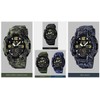 IJAHWRS Men's Camouflage Watch, Large Face Multifunctional Waterproof Shockproof Sports
