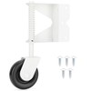 Spring Loaded Gate Caster for Wooden Gate PVC Fence, Heavy