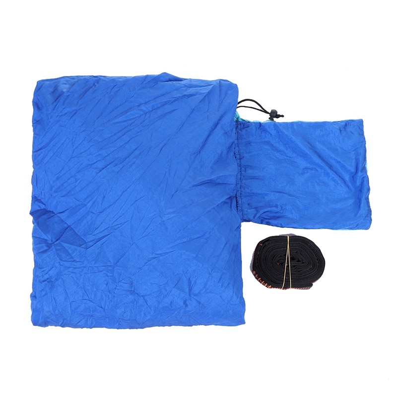 Portable Camping Travel Single Hammock Hanging Bed with Tree Strap