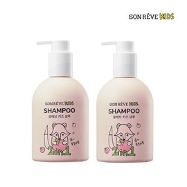 Kids 2in1 Shampoo Peach Coco Fragrance 300ml x 2 / 키즈 2in1 샴푸피치코코향 300ml x 2개
