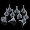 10Pcs Clear Mini Funnel Narrow, Neck Perfume Funnel, Kitchen Use