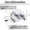 BUZZxSELECTION CAP072 Men's Fashion Cap Design Hat Black and White