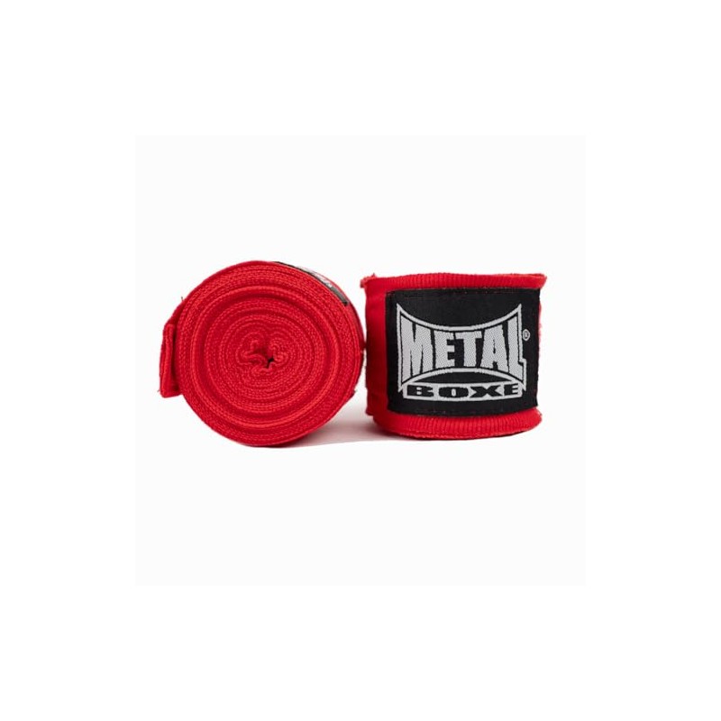 METAL BOXE - Training Wrap, Red, 2.50 m