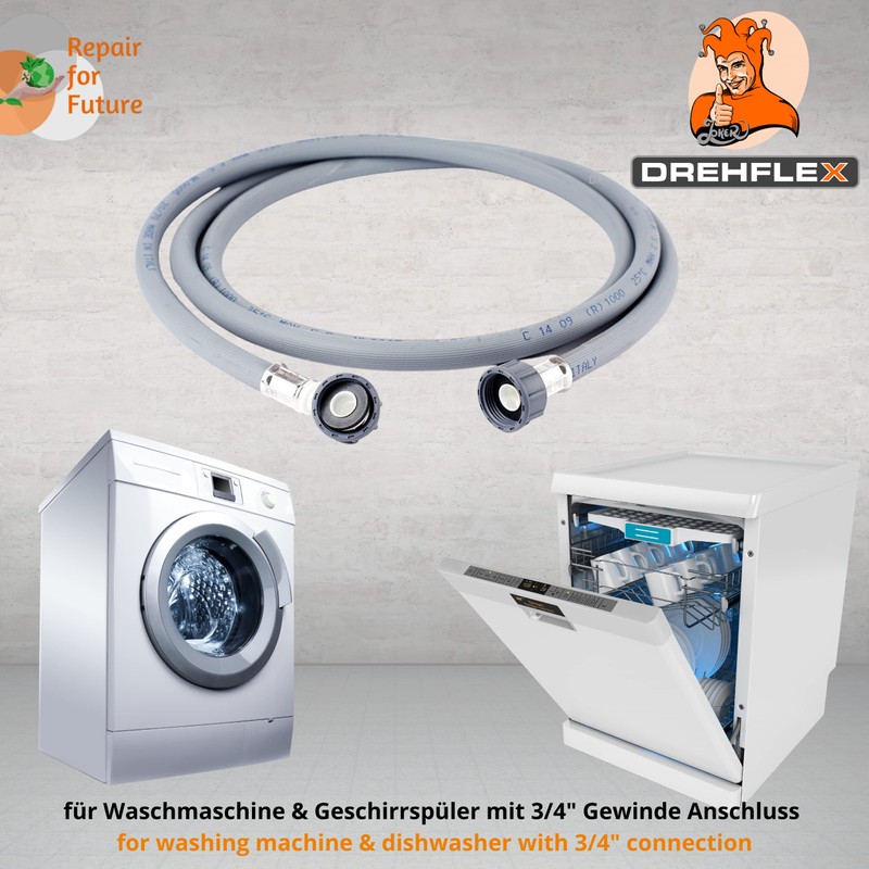 Drehflex® – Washing Machine/Dishwasher Inlet Hose/Hose etc. Universal – Various