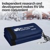 Sewer Hose with Heated Sleeve Avoid Freezing at -45°F, Blue