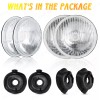 SHENKENUO For 2001-2002 Ducati Monster S4 5.75" inch Round Headlight