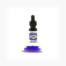 Dr. Ph. Martin's Radiant Concentrated Water Color (10A) Watercolor Bottle, 0.5 oz, Violet, 1 Bottle
