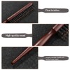 Frcolor Bristle Hair Brush Toupee Brush with Wooden Handle Teasing