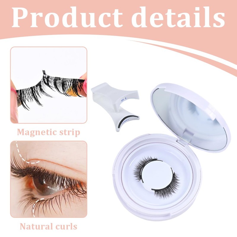 EIHI Magnetic Eyelashes Natural Looking No Glue Required Easy to