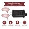 2000mA Replacement Adaptor for 8-12ft Yard Inflatable, 2A 12V Adapter