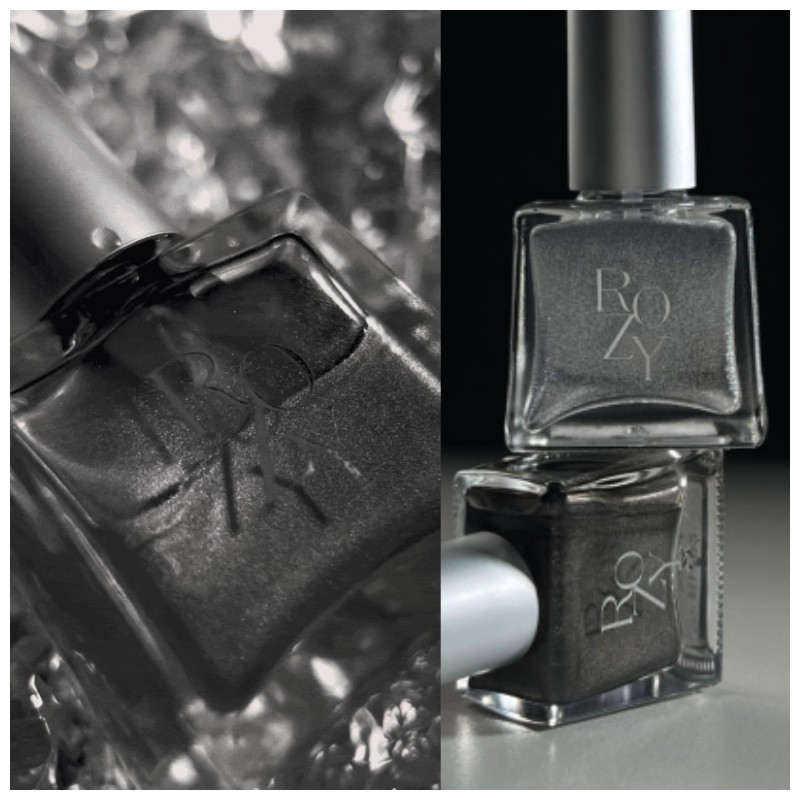 ROZYHIP Siver Collection Metallic Style Gel Nail 10ml, Color:RM01