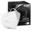 Hotodeal KN95 Face Mask 40 PCs, White, 5 Layers Cup