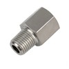 Yoebor Stainless Steel 304 Gauge Adapter, Covert NPT to Metric