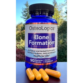 OSTEOLOGICS Collagen Supplements for Bone Formation - Joint Support Supplement with Omega 3 Fatty Acids, Promotes Healthy Bones & Joints, Supports Structural Health, 90 Capsules