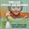 SMELLEZE Reusable Ethylene Gas Absorber Pouch: Treats Over 300 Sq.