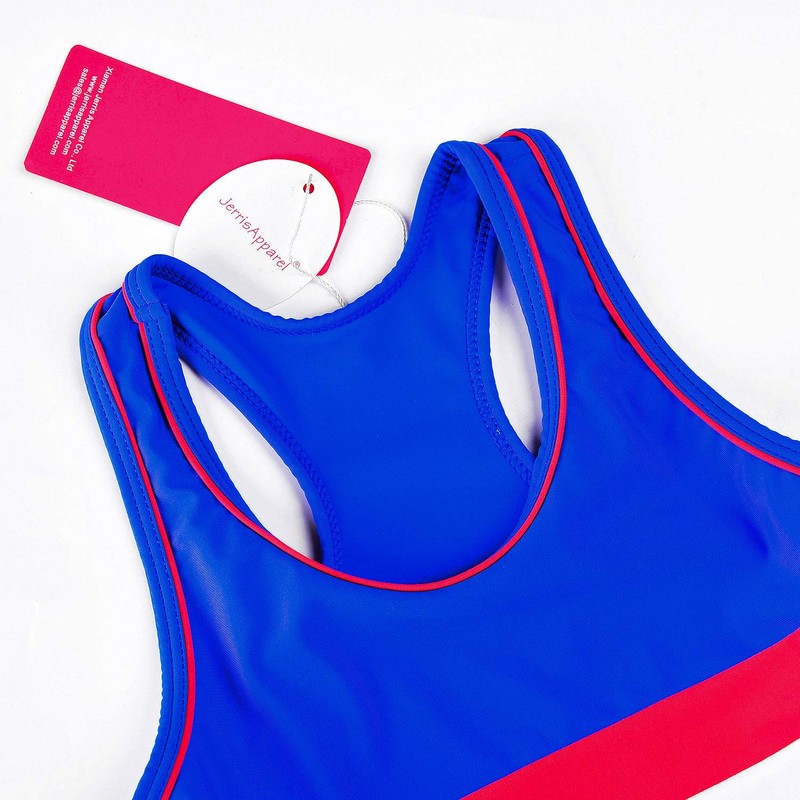 JerrisApparel - Traje de baño de dos piezas para niñas