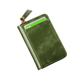 Kawaoto Men's Card Case, Large Capacity, Card Slots, Skimming, Genuine Leather, Pueblo Leather, Holds Up to 22 Cards, Made in Japan, Ykk, Simple, Wide Pocket, Coin Storage, oliva