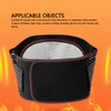Thermal Lumbar Support for Lower Back Thicken Widened Removable Warm