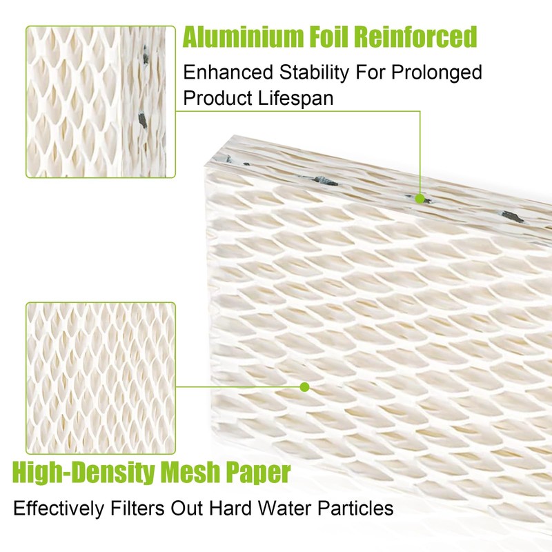 WXFANA 4 Pack WF813 Humidifier Filters Wick Replacement Compatible with