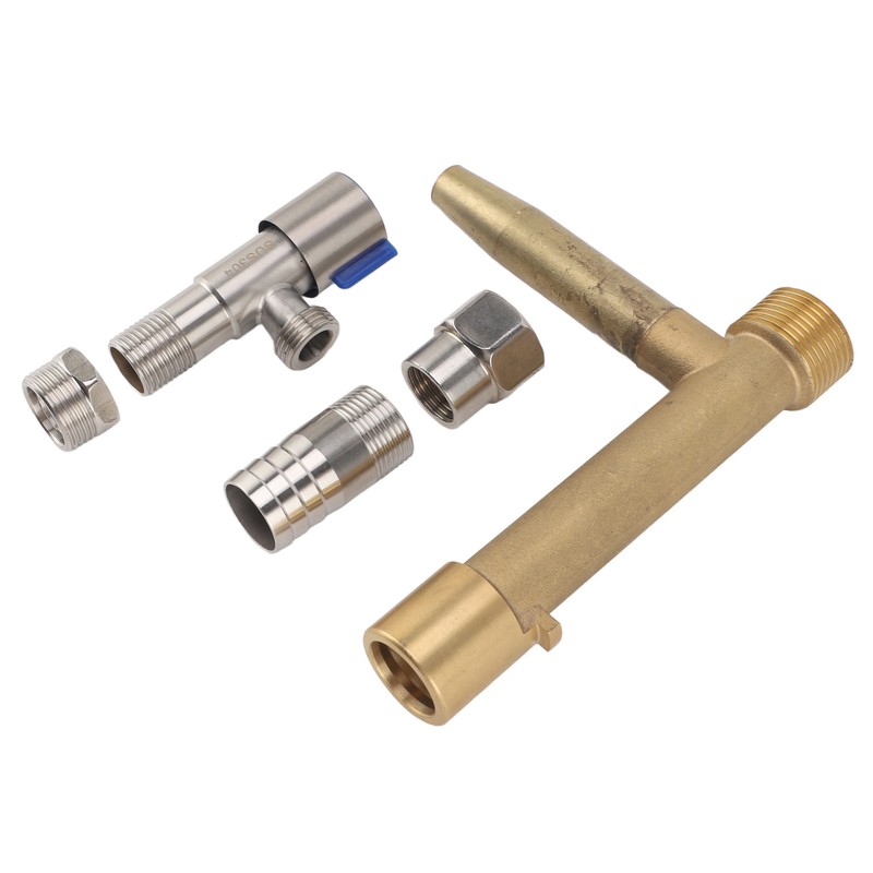Water Intake Valve Key G1 Thread Brass Stainless Steel Quick