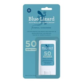 BLUE LIZARD - Barra Protectora Solar Mineral para Piel Sensible | 14 g - 14 g | Blue - Top Quality