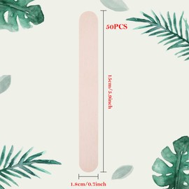 Wooden Spatula Waxing, Wooden Spatula, Wax Spatula, Wooden Spatula for Hair Removal, 100 Pieces Wooden Spatula Hair Removal, Wooden Waxing Sticks, Spatula for Hair Removal, Small Wax Spatula