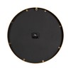 Kate and Laurel Pronte Modern Round Wood and Metal Wall