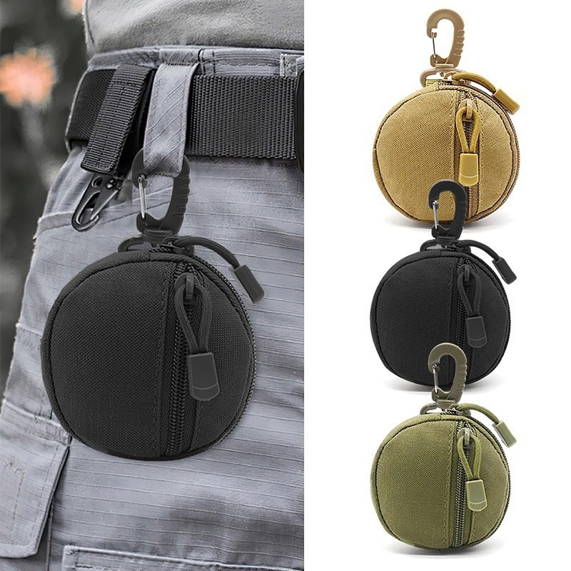 ZACAGO Coin Pouch for Men Tactical Belt Pouch Key Pouch