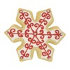 R&M International Snowflake Soft Grip Cookie Cutter