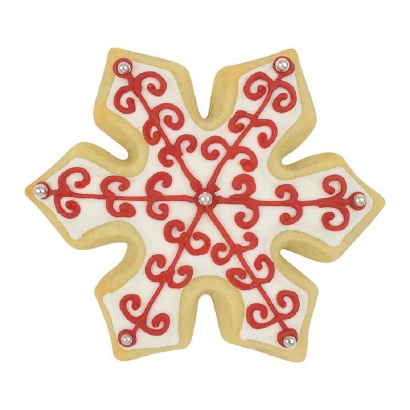 R&M International Snowflake Soft Grip Cookie Cutter