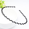 Wavy Headband for Face Washing Wire Headband 13ea