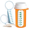 Odaro Reusable Pill Tracker - Lanyard or Sticker Medication Reminder