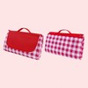 Mini Bag Convertible Picnic Mat (Red) Check)