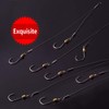 Dyxssm Fishing Hooks and Leader, Fishing Rigs Hook Line Stainless