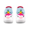 ikiki Squeaky Shoes for Toddlers/Little Kids (Unicorn, White/Sparkly Blue, Size