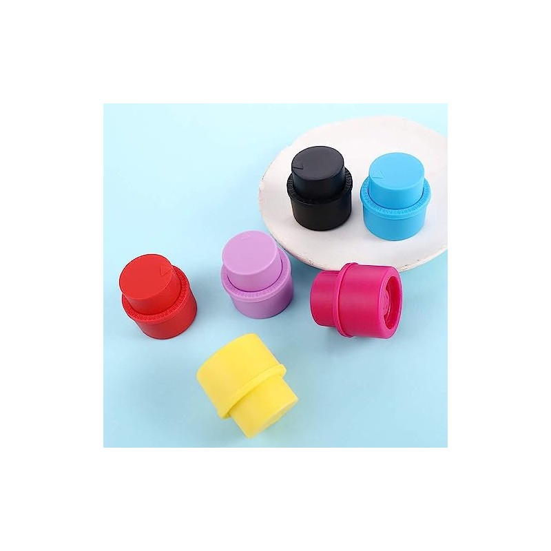 Kopida 2 Pcs Plastic Bottle Stopper, Soda Bottle Stopper, Reusable