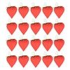 20pcs Sewing Pin Cushion Cotton Soft Lightweight Cute Strawberry Shaped
