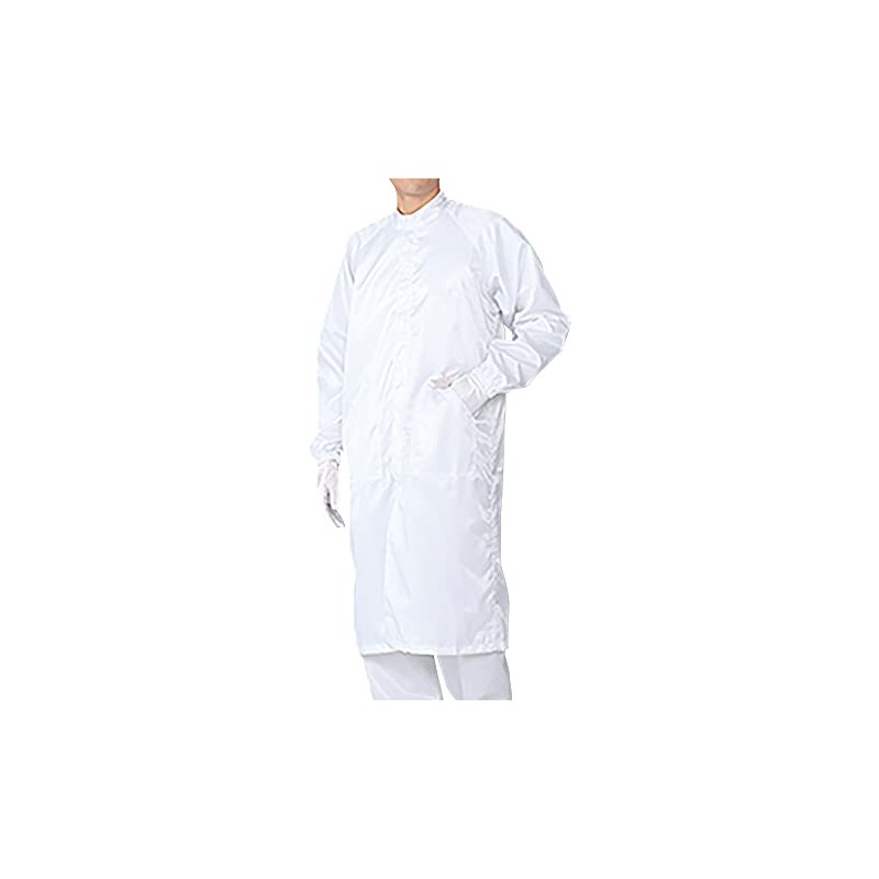 As One SC202 1-7031-01 CR Coat, Standing Collar, XL, 1