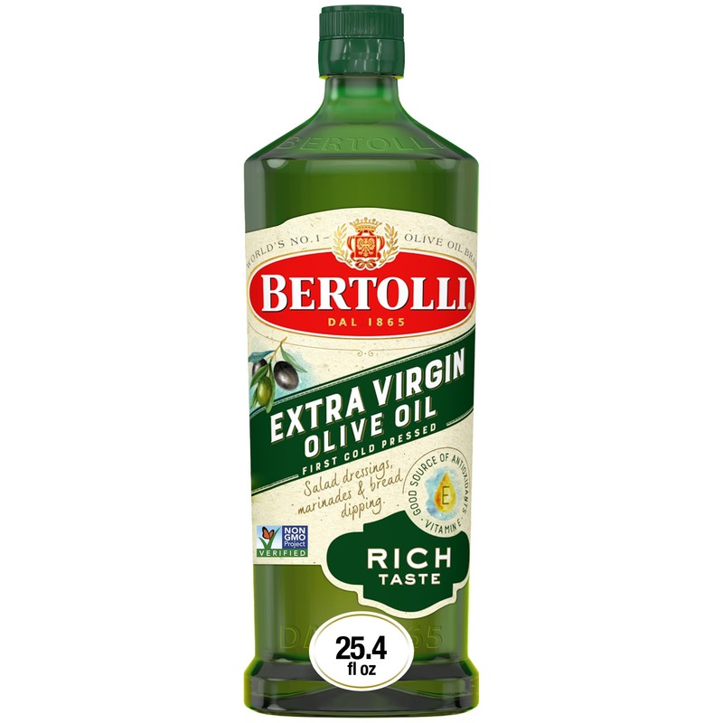 Bertolli Olive Oil, Extra Virgin Rich, 25.5 fl oz