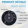 Headlight Switch knob Instrument Panel Headlamp Dimmer Switch Compatible with