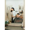 Supreme Trimmer Red Logo Barber Cape & STO710 Clipper Blade