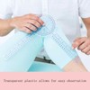 Goniometer 12 inch 360° Clear Protractor Physical Therapy, for Medical