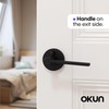Okun Muse 1 Pack Privacy Door Handle for Bathroom and