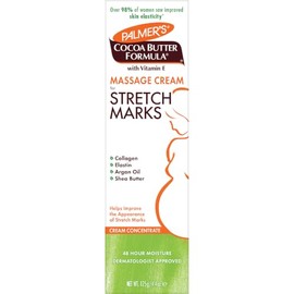 Palmers Cocoa Butter Formula Crema Concentrada de Masaje para las Estrías con Manteca de Cacao, Vitamina E, Colágeno, Elastina, Aceite de Argán y