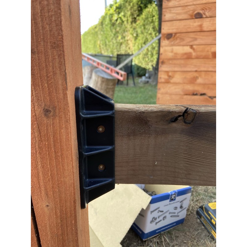 FENCE & DECK RITE Privacy Fence or Wall Brackets, fits