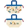 Skater Lunch Drawstring Bag, Lunch Pouch, Drawstring Bag, Set of