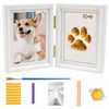 Avont Paw Print Kit with Picture Frame and Imprint Clay,