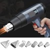 7 Pcs 35-40mm Stainless Steel Heat Gun Nozzles Kits Universal